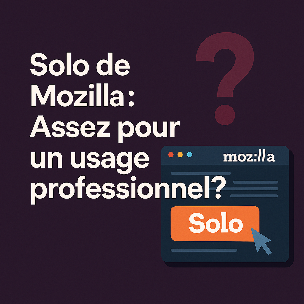 Solo de Mozilla : pourquoi créer un site gratuit n’est pas une bonne idée